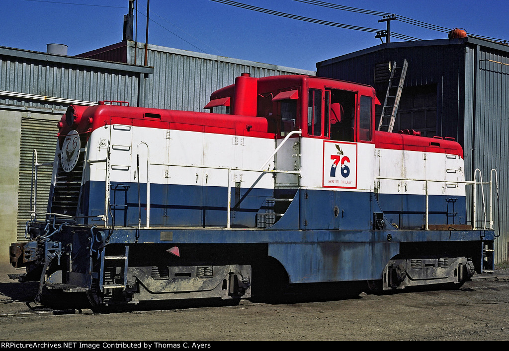 Berwind Corporation, ex-PRR 9328, 1976